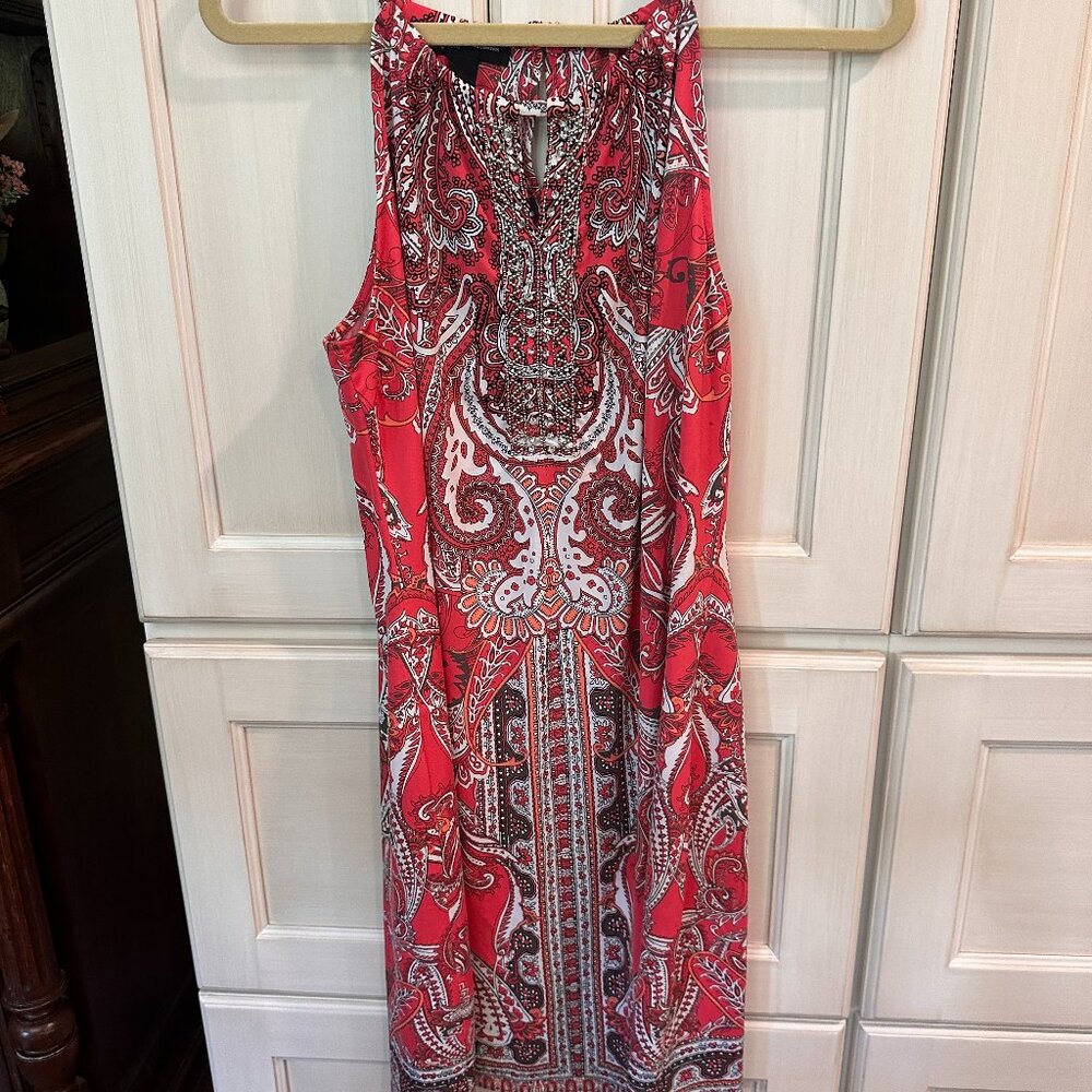 INC Sleeveless A-line dress